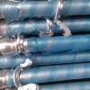 Aluminium pipe with coupling